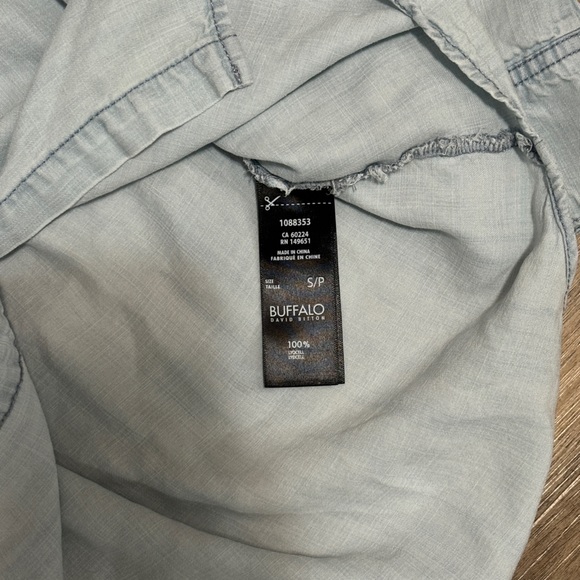 Buffalo Denim Shirt - SMALL - Picture 9 of 9